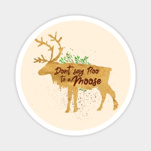 Deer Tshirt apparel Magnet